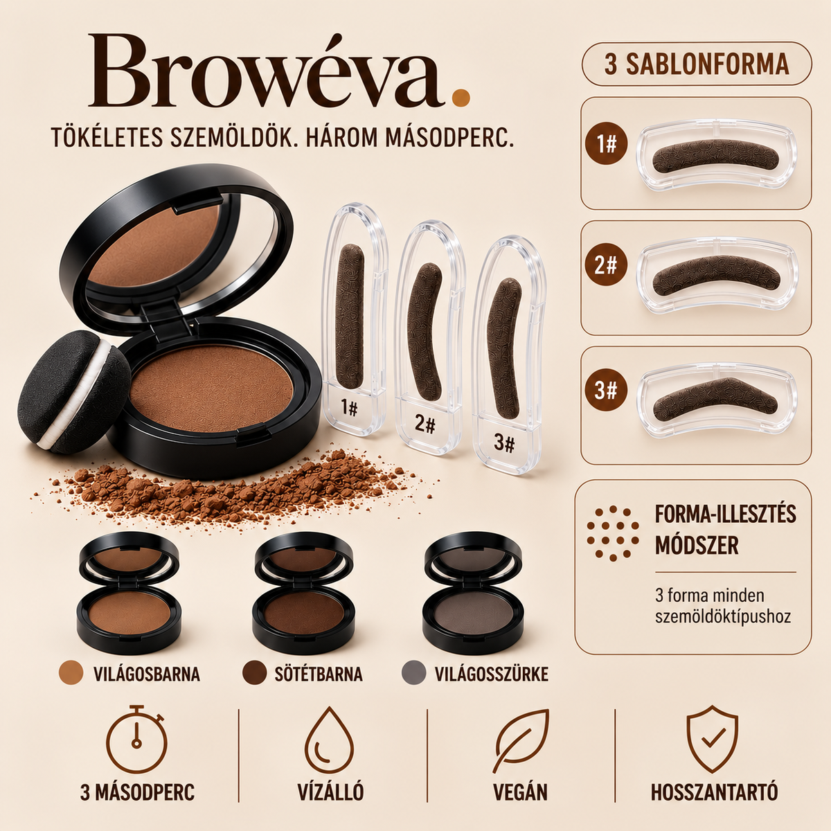Browéva Ívmester - Szemöldökbélyegző