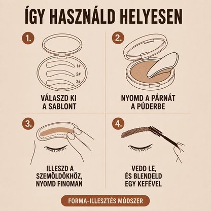 Browéva Ívmester - Szemöldökbélyegző